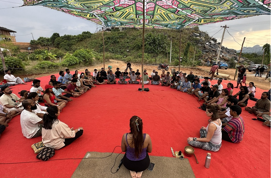 Building a global yoga community